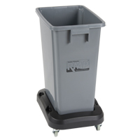 Recycling & Garbage Bin, Plastic, 16 US gal. Les Distributions ICE