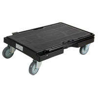 Chariot, 31-3/4" lo x 20-1/2" la, 500 lb cap, Roues Caoutchouc Les Distributions ICE