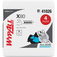 Essuie-tout X80, Robuste, 12-1/2" lo x 12" la Les Distributions ICE