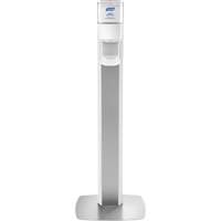 Messenger ES8 Silver Panel Floor Stand with Dispenser Les Distributions ICE