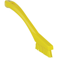 Detail Brush, Stiff Bristles, 8" Long, Yellow Les Distributions ICE