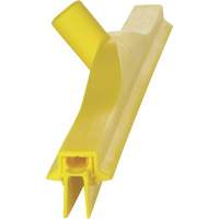 Raclette double ultra hygi&eacute;nique, 24", Jaune Les Distributions ICE