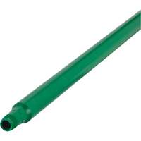 Ultra Hygiene Handle, Broom/Scraper/Squeegee, Green, Ergonomic, 59" L Les Distributions ICE