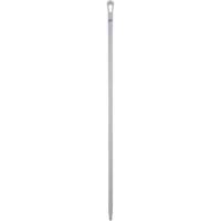 Ultra Hygiene Handle, Broom/Scraper/Squeegee, White, Ergonomic, 59" L Les Distributions ICE