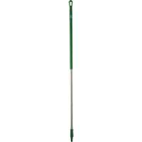 Handle, Broom/Scraper/Squeegee, Green, Standard, 59" L Les Distributions ICE