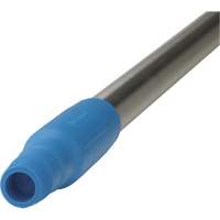 Handle, Broom/Scraper/Squeegee, Blue, Standard, 59" L Les Distributions ICE