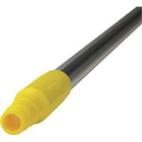 Handle, Broom/Scraper/Squeegee, Yellow, Standard, 59" L Les Distributions ICE