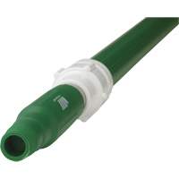Manche de brosse pour plateforme, Brosse/Support &agrave; tampon, Vert, T&eacute;lescopique, 62"-113" lo Les Distributions ICE