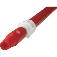 Deck Scrub Handle, Brush/Pad Holder, Red, Telescopic, 62"-113" L Les Distributions ICE