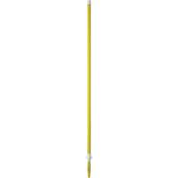 Manche de brosse pour plateforme, Brosse/Support &agrave; tampon, Jaune, T&eacute;lescopique, 62"-113" lo Les Distributions ICE
