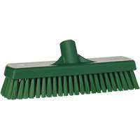 Brosse &agrave; r&eacute;curer pour planchers et murs, Crins Ferme, 12", Polyester, Vert Les Distributions ICE