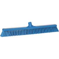 Balai-brosse &agrave; soies combin&eacute;es, Crins Cors&eacute;/Fin, 24", Polyester, Bleu Les Distributions ICE