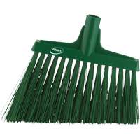 T&ecirc;te de balai oblique, Crins Extra-ferme, 12", Polyester, Vert Les Distributions ICE