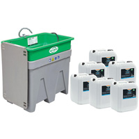 Ensemble de d&eacute;marrage pour lavage de pi&egrave;ces Maxi BIO-CIRCLE, Plastique Les Distributions ICE