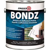 Appr&ecirc;t &agrave; adh&eacute;rence maximale Bondz, 3,78 L, Gallon, Blanc Les Distributions ICE