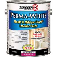 Peinture int&eacute;rieure Mold & Mildew-Proof Perma-White, 3,78 L, Gallon, Blanc Les Distributions ICE