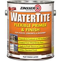 Couche primaire et de finition flexible et r&eacute;sistante aux intemp&eacute;ries Watertite, 3,55 L, Gallon, Blanc Les Distributions ICE