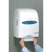 Distributeur de serviettes en rouleaux durs Sanitouch, Manuel/Sans contact, 12,63" la x 10,2" p x 16,13" h Les Distributions ICE
