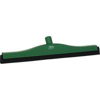 Fixed Head Food Hygiene Floor Squeegee, 20", Green Les Distributions ICE