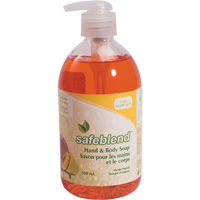Hand & Body Soap, 500 ml, Mango & Papaya, Bottle Les Distributions ICE
