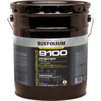 9100 System DTM Epoxy Mastic Base, Safety Orange, 5 gal., Pail Les Distributions ICE