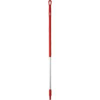 Handle, Broom/Scraper/Squeegee, Red, Standard, 51" L Les Distributions ICE