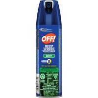 OFF! Deep Woods&reg; for Sportsmen Dry Insect Repellent, 30% DEET, Aerosol, 113 g Les Distributions ICE
