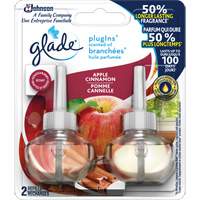 Glade&reg; PlugIns&reg; Scented Oil Refills, Apple Cinnamon, Cartridge Les Distributions ICE