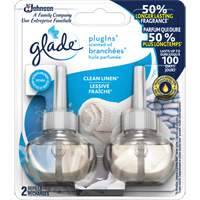 Glade&reg; PlugIns&reg; Scented Oil Refills, Clean Linen&reg;, Cartridge Les Distributions ICE