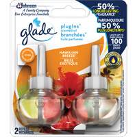 Glade&reg; PlugIns&reg; Scented Oil Refills, Hawaiian Breeze&reg;, Cartridge Les Distributions ICE