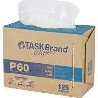 Chiffons de premi&egrave;re qualit&eacute; P60 TaskBrand, Tout usage, 16-3/4" lo x 8-1/4" la Les Distributions ICE