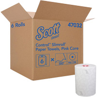 Serviettes Slimroll* de Scott en rouleau dur, 1 pli, Standard, 580' lo Les Distributions ICE