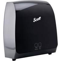 Distributeur de serviettes en rouleaux durs Scott Pro, &eacute;lectronique/Sans contact, 12,66" la x 9,18" p x 16,44" h Les Distributions ICE