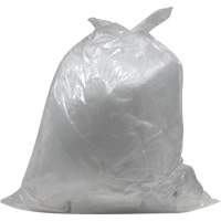 Industrial Garbage Bags, Utility, 20" W x 22" L, 0.64 mils, Clear, 23 L (6 Gal.) Capacity Les Distributions ICE
