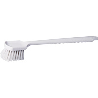 Brosse &agrave; chaudron &agrave; manche long, 20" l, Soies Polypropyl&egrave;ne, Blanc Les Distributions ICE