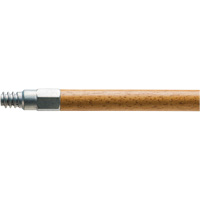 Handle with Metal Tip, Wood, ACME Threaded Tip, 1-1/8" Diameter, 60" Length Les Distributions ICE