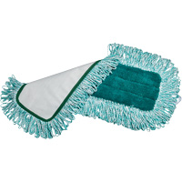 Dry Pad with Fringe, Hook and Loop Style, Microfibre/Polyester, 18" L x 5-3/4" W Les Distributions ICE