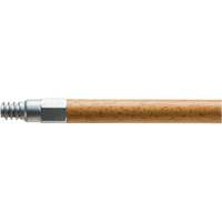 Handle with Metal Tip, Wood, ACME Threaded Tip, 15/16" Diameter, 54" Length Les Distributions ICE
