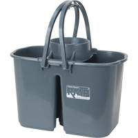 Mop Pail & Wringer, Strainer, 3.75 US Gal.(15 Quart), Grey Les Distributions ICE