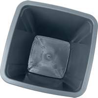 Garbage Can, Plastic, 26 US gal. Les Distributions ICE