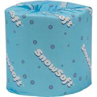 Papier hygi&eacute;nique de premi&egrave;re qualit&eacute; Snow Soft, 2 Pli, 500 Feuilles/Rouleu, Longueur 145', Blanc Les Distributions ICE