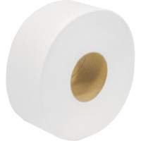 Snow Soft Premium Mini JRT Toilet Paper, Jumbo Roll, 2 Ply, 650' Length, White Les Distributions ICE