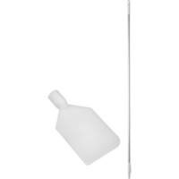 Paddle Scraper with Handle, White, 4-1/3" W x 59" L Les Distributions ICE
