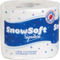 Snow Soft Premium Toilet Paper, 2 Ply, 600 Sheets/Roll, 145' Length, White Les Distributions ICE
