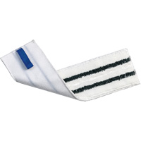 Wet Mop Pad, Scrubber, Microfibre, 4-1/2" x 24" Les Distributions ICE