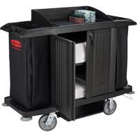 Executive Full-Size Housekeeping Cart with Doors Les Distributions ICE