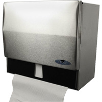 Universal Towel Dispener, Manual, 10.5" W x 6.75" D x 9.5" H Les Distributions ICE