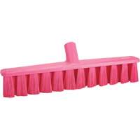 UST Push Broom, Medium Bristles, 15-1/4", Polyester, Pink Les Distributions ICE