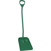 Pelle ergonomique &agrave; grande lame, Longueur de 51", Plastique, Vert Les Distributions ICE