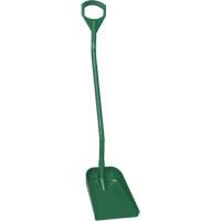 Pelle ergonomique &agrave; lame r&eacute;duite, Longueur de 50", Plastique, Vert Les Distributions ICE